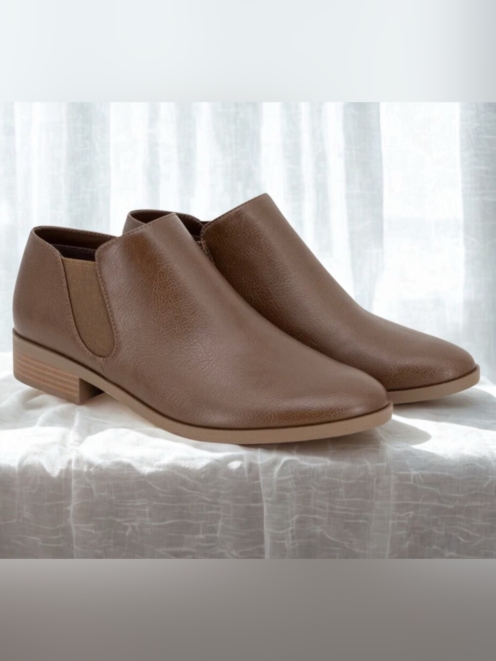 Kensie Sammy Woman’s Brown Ankle Bootie - Size 8